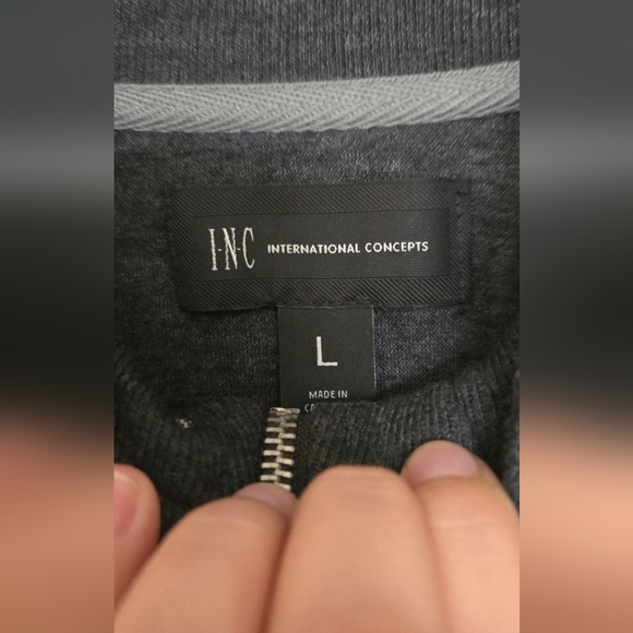 INC Men's Black Sweater - Picture 5 of 7